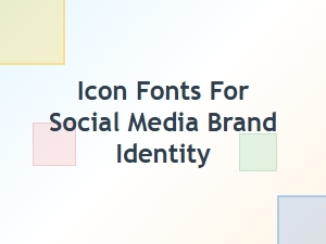 Enhance Your Brand with Social Media Icon Fonts